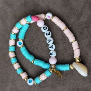 Inspirational Heishi Bracelet